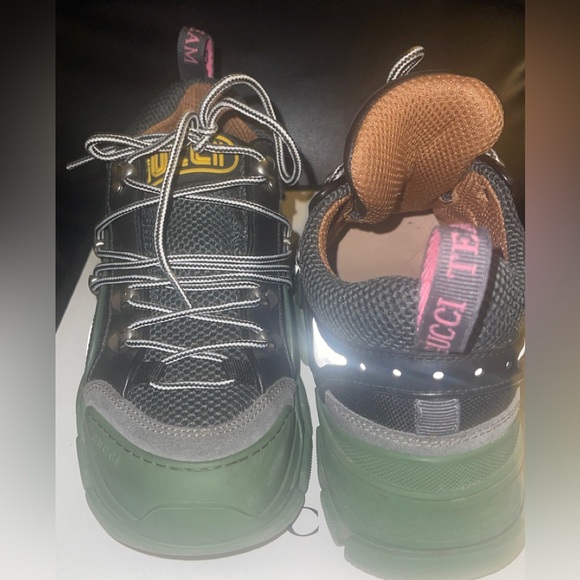 Gucci flash trek green sneaker - Picture 7 of 13
